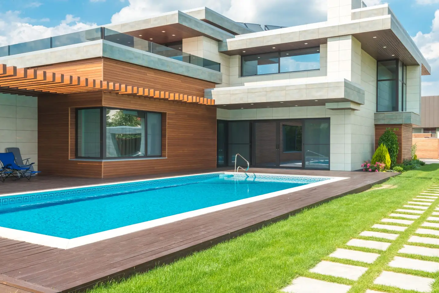 Swimming pool built in Wallarah, NSW